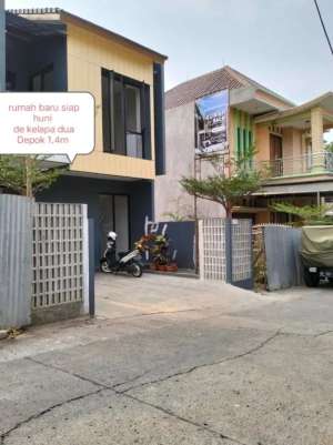 rumah baru siap huni dalam perumahan kelapa dua Depok , tersedia melalui melalui situs Olx