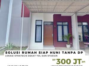 RUMAH MURAH SIAPHUNI TANPA DP BISA KPR ANGSURAN 2 JUTAAN LOKASI STRATEGIS DEKAT TOL DAN STASIUN , tersedia melalui melalui situs Olx
