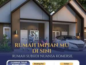 rumah subsidi bebas banjir , tersedia melalui melalui situs Olx