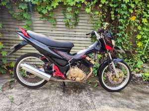 Jual bekas Suzuki Satria FU tahun 2013 Pajak Hidup,lokasi di Bekasi
