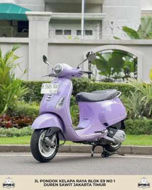 Jual bekas termurah lx 125 iget facelift th 2020 warna lilac,lokasi di Medan Satria