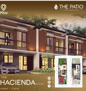 The Patio Residence lokasi di jln Palapa raya, tersedia melalui melalui situs Olx