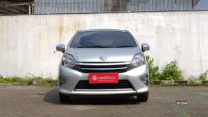 Jual bekas TOYOTA AGYA G 1.0 MT 2016 SILVER,lokasi di Jawa Barat