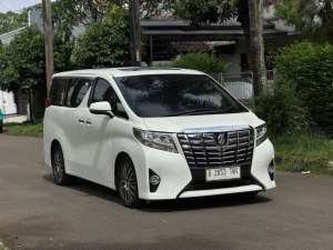 Jual bekas Toyota Alphard 2.5 G AT 2017 PutihATPM,lokasi di Jakarta DKI