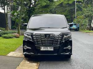 Jual bekas Toyota Alphard S 2016 Hitam,lokasi di Jakarta DKI