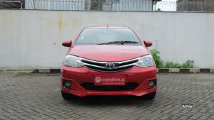 Jual bekas TOYOTA ETIOS G 1.2 MT 2017 MERAH,lokasi di Jawa Barat