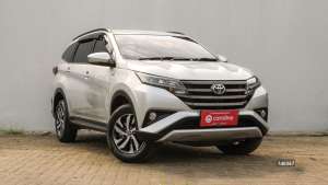 Jual bekas TOYOTA RUSH G 1.5 AT 2021 SILVER,lokasi di Jawa Barat