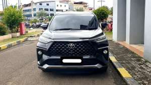 Jual bekas Toyota Veloz Q 2021 hitam km 49rban pajak panjang,lokasi di Jakarta DKI