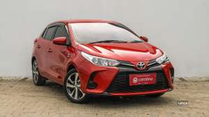 Jual bekas TOYOTA YARIS G 1.5 AT 2020 MERAH,lokasi di Jawa Barat