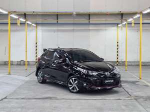 Jual bekas Toyota Yaris TRD Sportivo 2018 Hitam,lokasi di Jakarta DKI