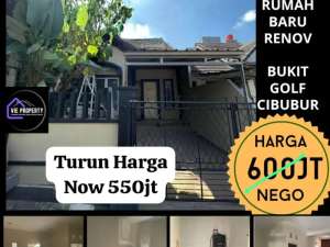 TURUN HARGA DIJUAL RUMAH DI BUKIT GOLFX, RUMAH BARU RENOV , tersedia melalui melalui situs Olx
