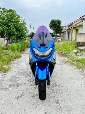 Jual bekas yamaha nmax biru,lokasi di Pekanbaru Kota