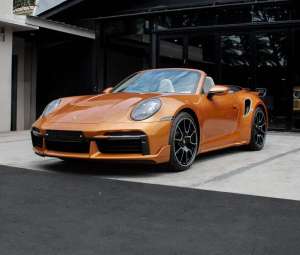 Jual bekas 1 of 1 Nordic Gold Porsche 911 Turbo S Cabriolet in Indonesia,lokasi di Jakarta Utara