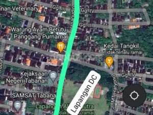 100sqm land in the heart of Tabanan, Bali lokasi di Tabanan Kab., tersedia melalui melalui situs Olx