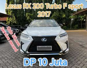 Jual bekas 10JT LEXUS RX 200 2017 LOW KM 50 RB LIKE NEW MSH PLASTIKAN,lokasi di Jakarta Selatan
