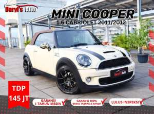 Jual bekas 2012 Mini Cooper S Cabriolet 1.6 RARE ITEMS TDP 145 JT,lokasi di Jakarta Utara