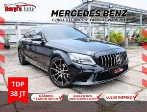 Jual bekas 2019 Mercedes Benz C200 EQ BOOST Facelift W205 TDP 38jt,lokasi di Jakarta Utara