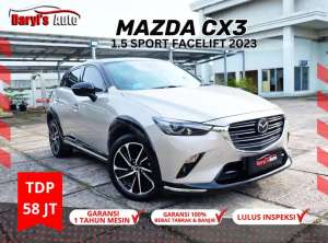 Jual bekas 2023 MAZDA CX3 CX 3 Sport Facelift Sunroof tdp 58jt,lokasi di Jakarta Utara