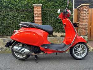 Jual bekas 2023 Vespa Primavera I-get ABS Orange Tramonto,lokasi di Bandung Kota