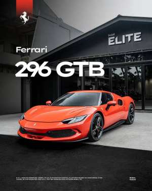 Jual bekas 2024 Ferrari 296 GTB Rosso DinoHistorical Color,lokasi di Jakarta Utara