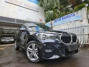 Jual bekas 24 rb km BMW X1 sDrive 1.8i M Sport 2023 nik 2022 hitam black F48 X 1,lokasi di Jakarta Selatan