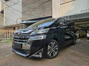 Jual bekas 47 rb km Toyota Vellfire 2.5 G TSS atpm 2021 nik 2020 hitam ungu tua,lokasi di Jakarta Barat