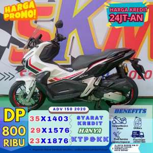 Jual bekas adv 150 2020 dp800surat-surat lengkap guys cash credit,lokasi di Depok Kota