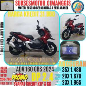 Jual bekas ADV 160 CBS PROMOTERMURAH CASHBACK UPTO700RBU FREEOLI3X BERGARANSI,lokasi di  ,Bogor Kab.