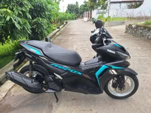 Jual bekas Aerox 2021 akhir low km bisa cashkredit syariah TERMURAH,lokasi di Sleman Kab.