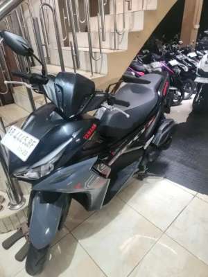Jual bekas Aerox hitam all new 2024 gbm,lokasi di Sleman Kab.