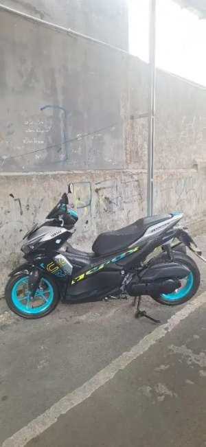 Jual bekas aerox silver cyan,lokasi di Serang Kota