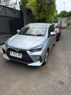Jual bekas Agya 1.2 AT 2023 Silver,lokasi di Jakarta Barat