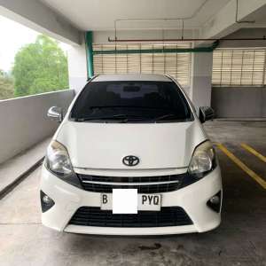 Jual bekas Agya G 1.0 AT 2016 Putih,lokasi di Jakarta Timur