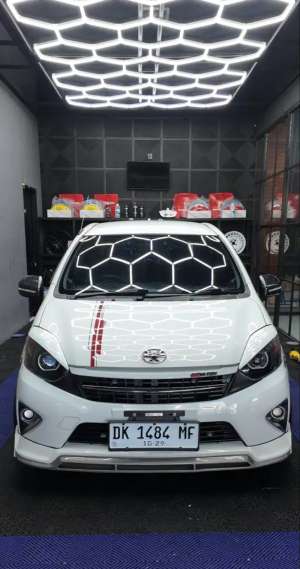 Jual bekas AGYA G 2014 PUTIH MANUAL ASLI BALI,lokasi di Denpasar Kota