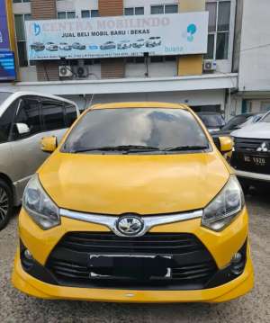 Jual bekas Agya TRD 1.2 matic 2018 istimewa dp 15 jt,lokasi di Palembang Kota