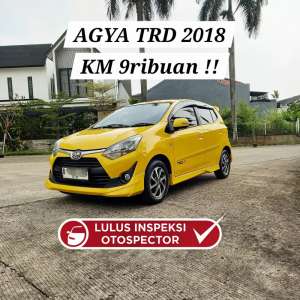 Jual bekas AGYA TRD 2018 AT LOW KM,lokasi di Depok Kota