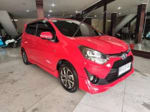Jual bekas Agya TRD AT 2019 Merah DP 8 JT 2020 Brio,lokasi di Medan Kota