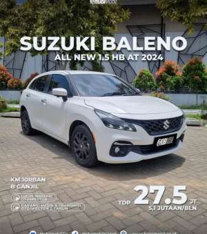 Jual bekas All New Suzuki Baleno 1.5 HB AT Thn 2024,lokasi di Depok Kota