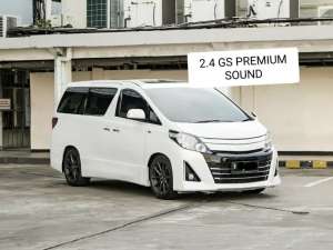 Jual bekas ALPAHRD GS PREMIUM SOUND 2013 TT ALPHARD G TT ALPHARD 2.4,lokasi di Jakarta Utara