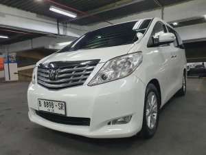 Jual bekas Alphard 2.4 G Km87Rb 2011 FullOriginal SepertiBaru Gresssss Istimewa,lokasi di Jakarta Utara