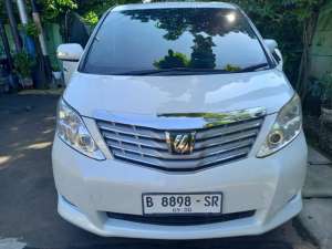 Jual bekas Alphard 2.4 G Premium Sound 2011 FullOriginal SepertiBaru Gressss ISTW,lokasi di Jakarta Selatan