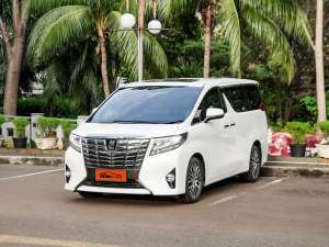 Jual bekas Alphard 2.5 G AT 2016 Putih,lokasi di Jakarta Pusat