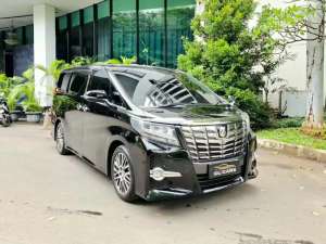 Jual bekas Alphard Sc 2017 Cash Hitam Toyota 2.5 Cbu Japan,lokasi di Jakarta Utara