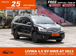 Jual bekas Angsuran 2jtan NISSAN GRAND LIVINA 1.5 XV HWS AT 2013,lokasi di  