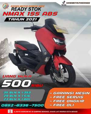 Jual bekas ANGSURAN TERJANGKAU YAMAHA NMAX 155 ABS TAHUN 2021 DP MULAI 500 RIBU,lokasi di Jakarta Timur