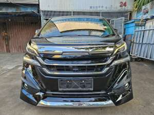 Jual bekas Antik 40 rb km Toyota Vellfire 2.5 G Modellista 2017 nik 2016 hitam,lokasi di Jakarta Pusat