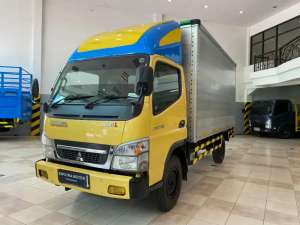 Jual bekas Antik Canter 4rdLong Th2020 Box Alumunium,lokasi di Surabaya Kota