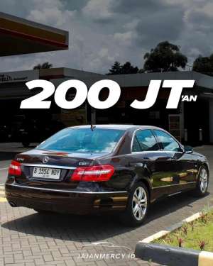 Jual bekas ANTIK CASH MERCY E250 W212 AVANTGARDE 2010,lokasi di Tangerang Selatan Kota