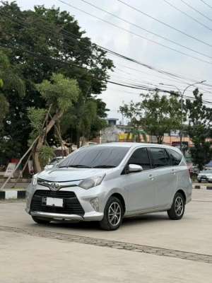 Jual bekas ANTIK KM 40rbToyota Calya G Matic 2017 2018,lokasi di Palembang Kota