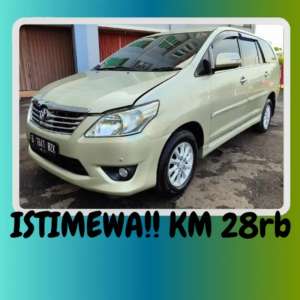 Jual bekas ANTIKK KM28rb INNOVA V MT 2012 Toyota Kijang Inova Inopa V Manual,lokasi di Bogor Kota
